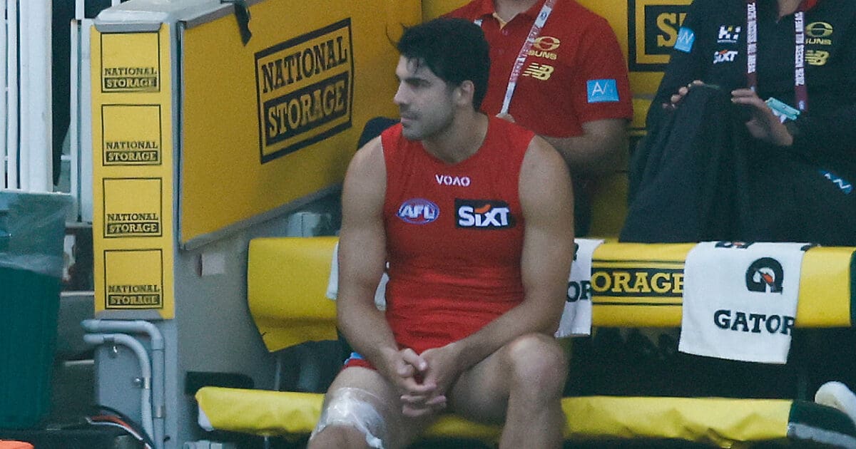 Trio of injuries rock the MCG during Richmond-Gold Coast clash