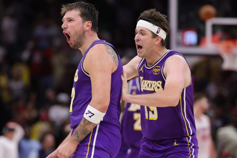 Luka Doncic, Austin Reaves, Lakers