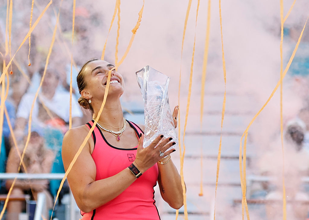 Sabalenka wins Miami title to become first to complete Sunshine Double since 2022