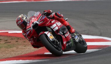 Marquez penalised for Di Giannantonio clash