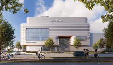 Rendering of the Grainger Building