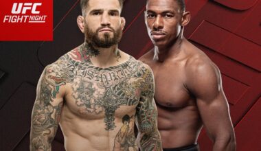 UFC Vegas 116 fight card, start time, date and location