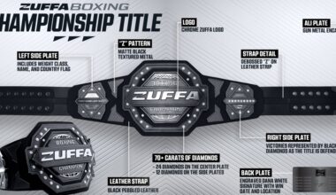 Zuffa Boxing Championship Belt Revealed!