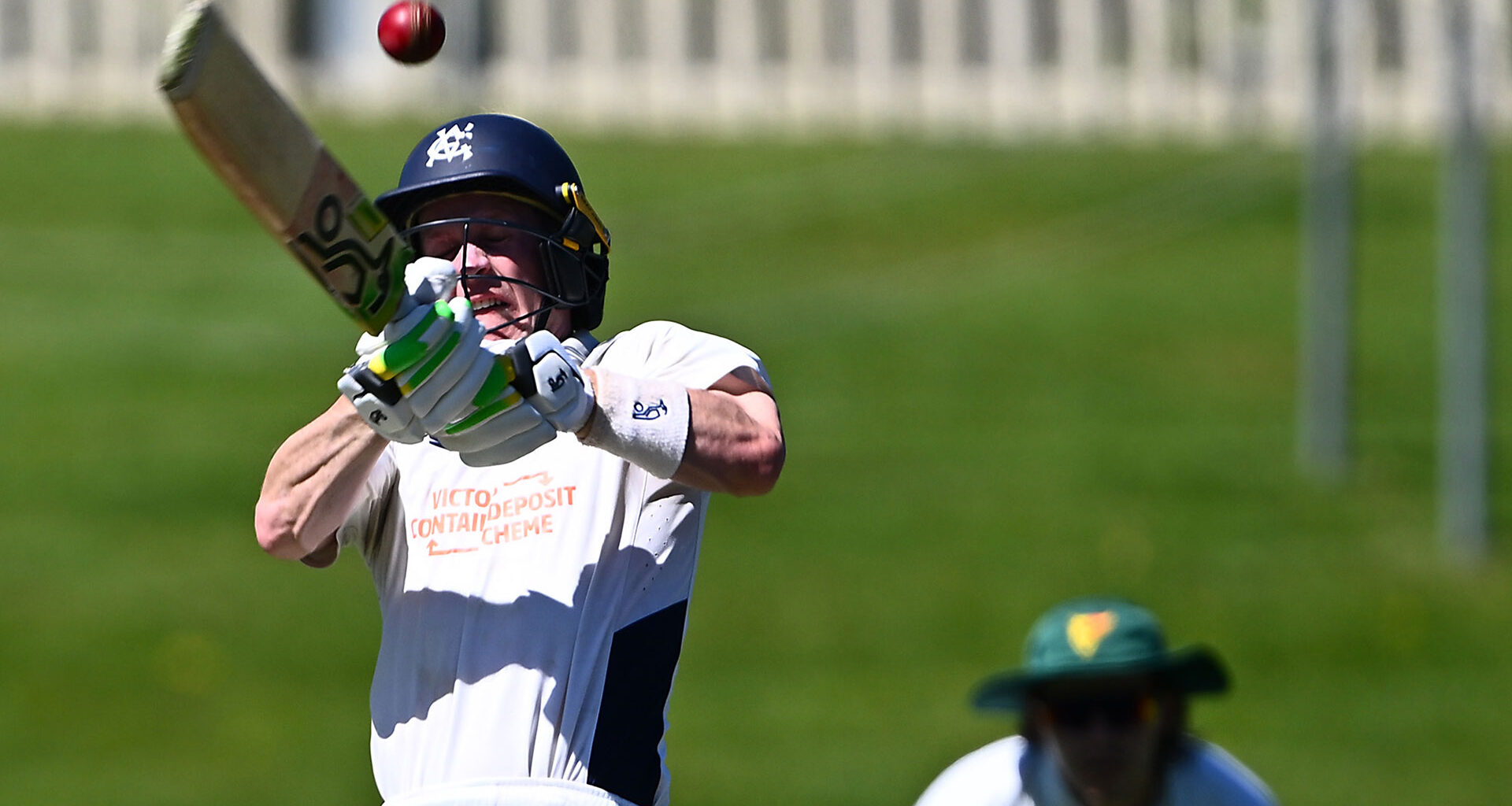 Harper shines on wicket-filled opening day in Hobart