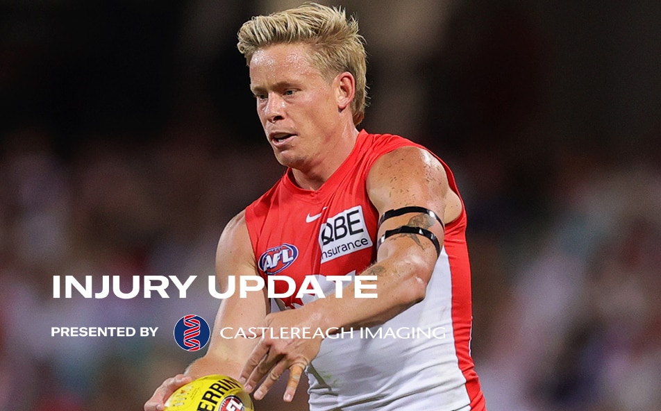 Injury Update: Round 2
