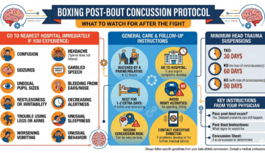 Post-Fight Concussion Protocol: What Boxers Receive After the Final Bell