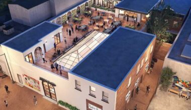 Checking out a couple of renderings of Nesso Plaza coming to H Street, NE