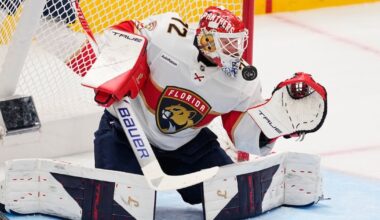 Two-time defending champion Florida Panthers shifting to sellers, will listen on Sergei Bobrovsky