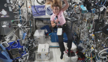 In-flight call with ESA astronaut Sophie Adenot - European Space Agency