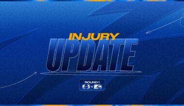 West Coast Eagles injury update: Round One
