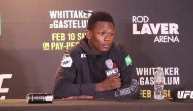 Adesanya defiant despite fourth straight defeat to Pyfer in Seattle