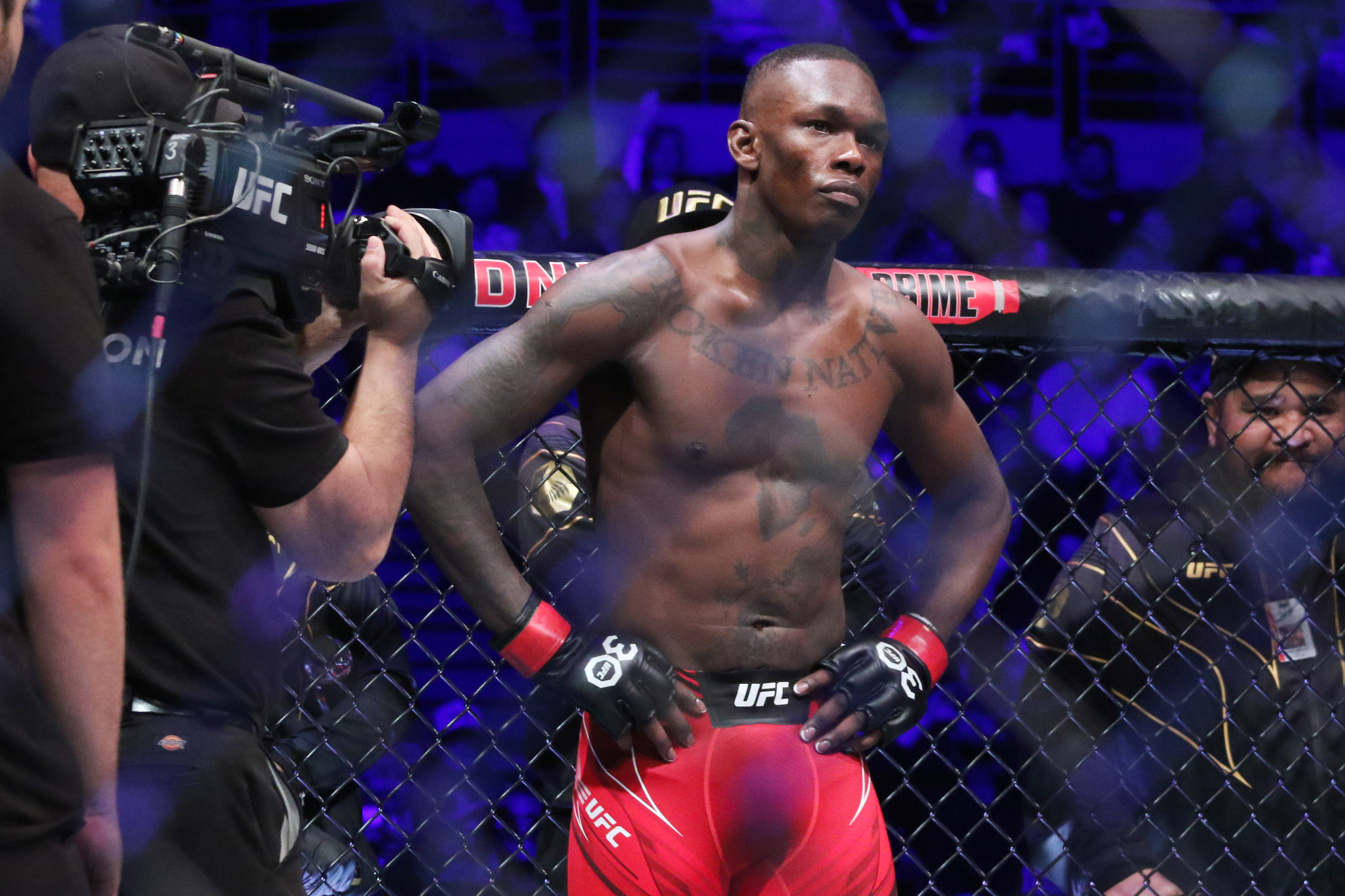 UFC fighter Israel Adesanya UFC fighter Israel Adesanya