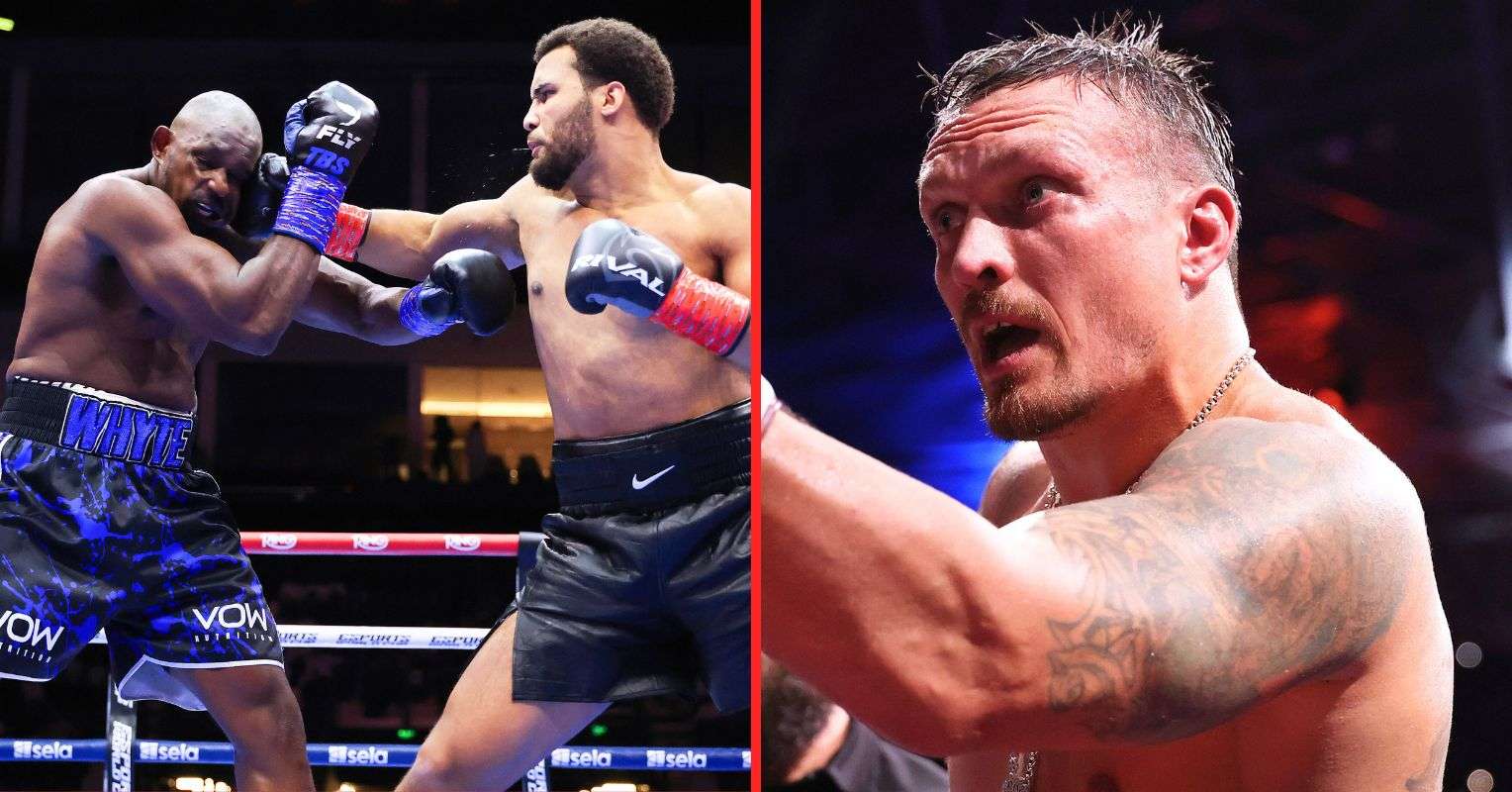 Dillian Whyte sums up Moses Itauma’s chances of beating Oleksandr Usyk
