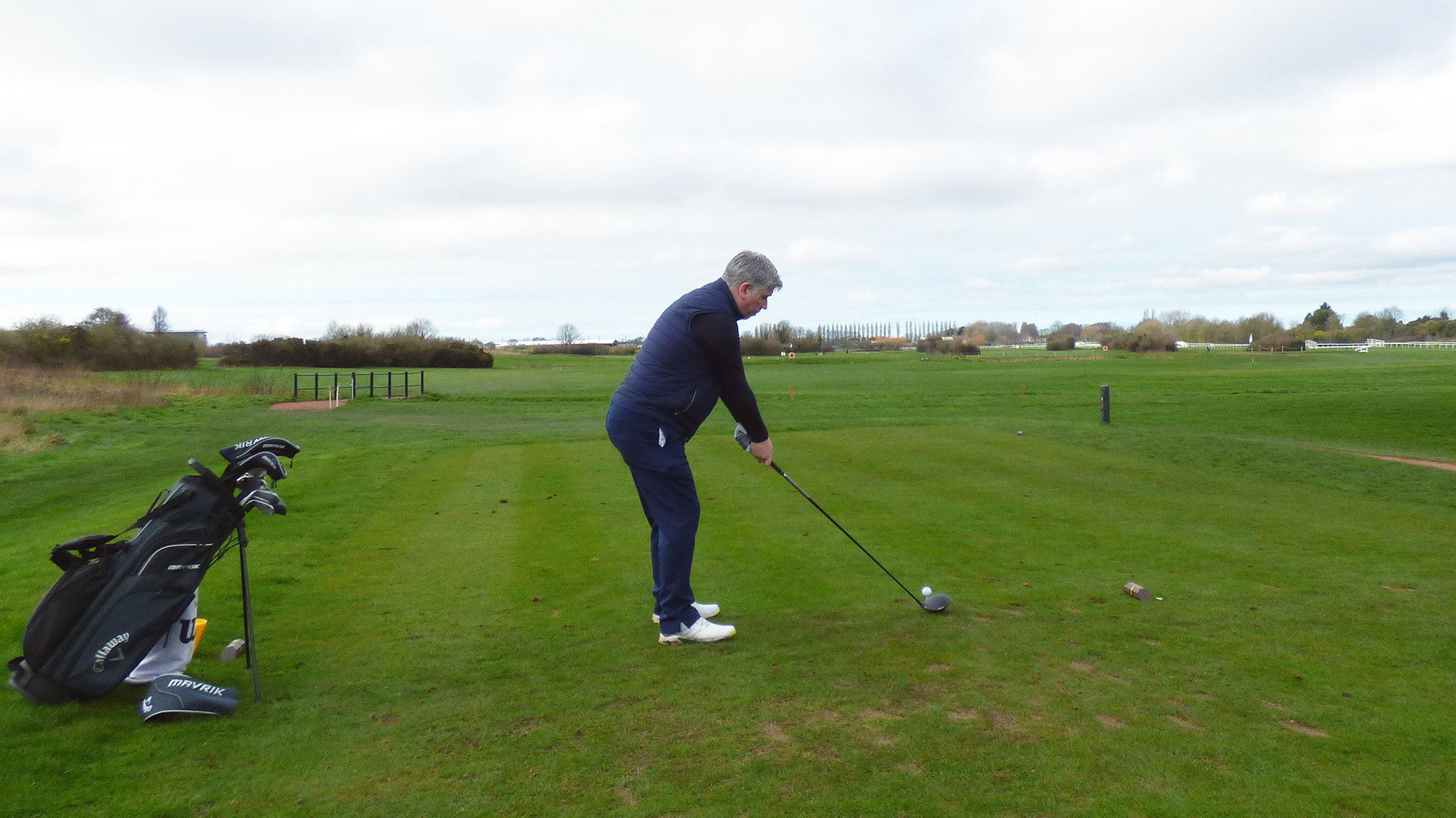 Testing the Callaway Mavrik Package Set at Aintree Golf Centre