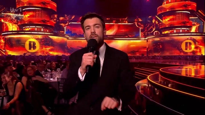 Jack Whitehall made a number of gags during his sixth stint hosting the Brit Awards