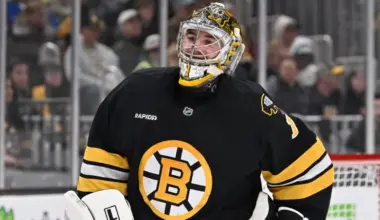 Jeremy Swayman Drops Truth Bomb On Bruins' Quiet Trade Deadline image