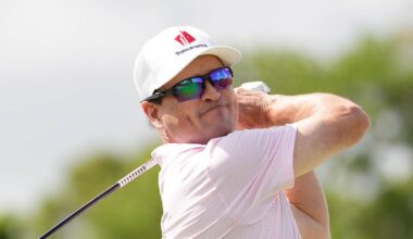 Zach Johnson takes one-shot lead into final round in PGA TOUR Champions debut at James Hardie Pro Football Hall of Fame Invitational