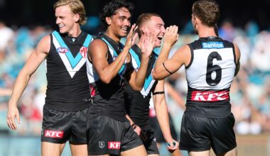 Injury-hit Port gets Carr started as heat rises on Bombers