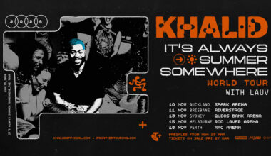 Khalid (USA) Returning to Australia & New Zealand