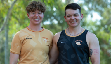 Queer Run CBR brings AFL history-maker Mitch Brown to Canberra