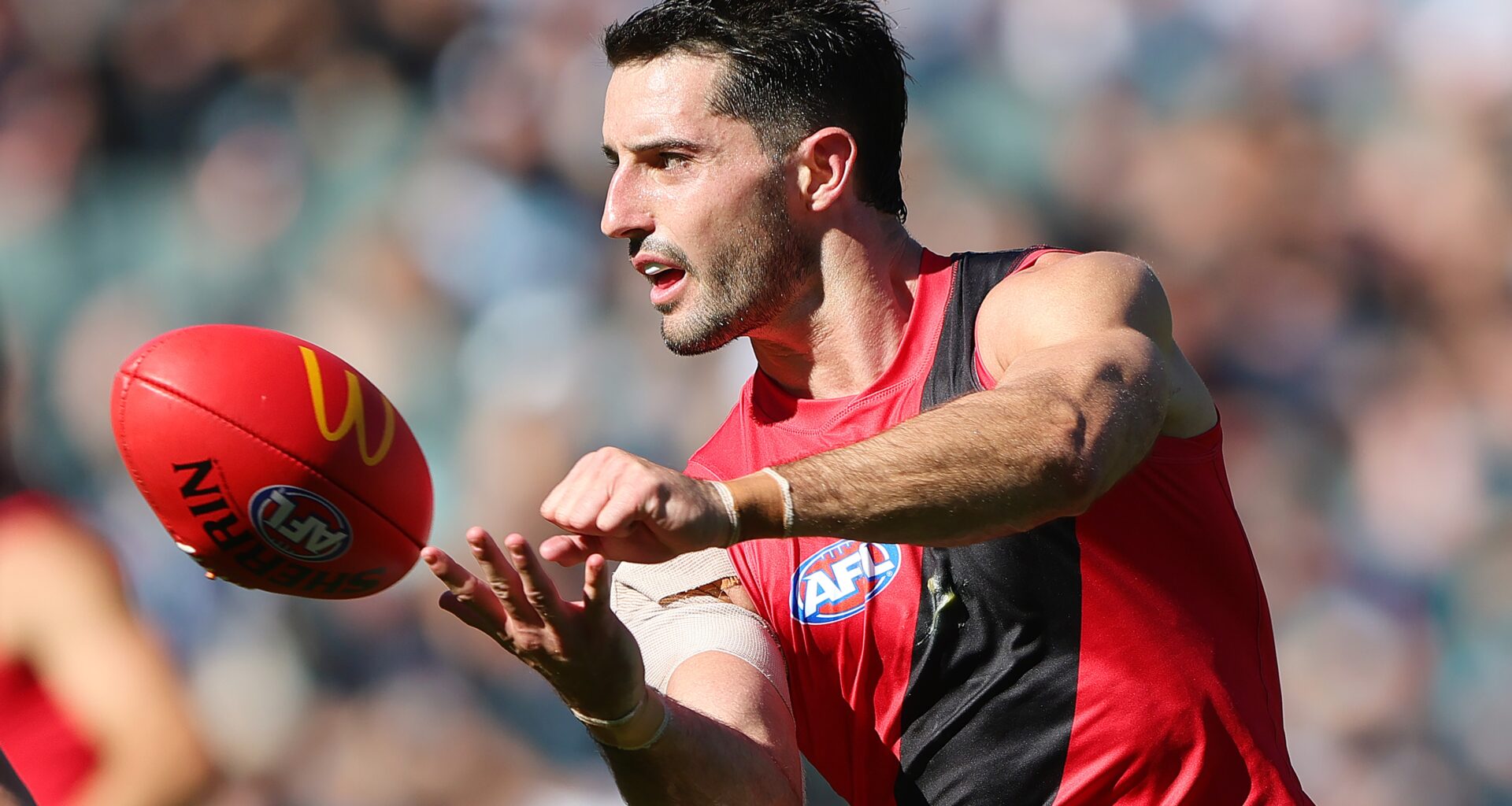 Bombers swing late, late change for intriguing Roos battle. Follow it LIVE