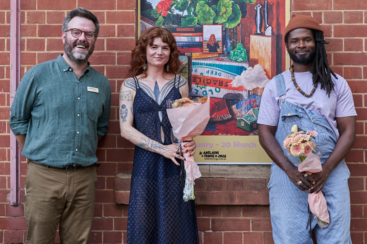 Andrew Purvis, Jasmine Crisp and Christian Best