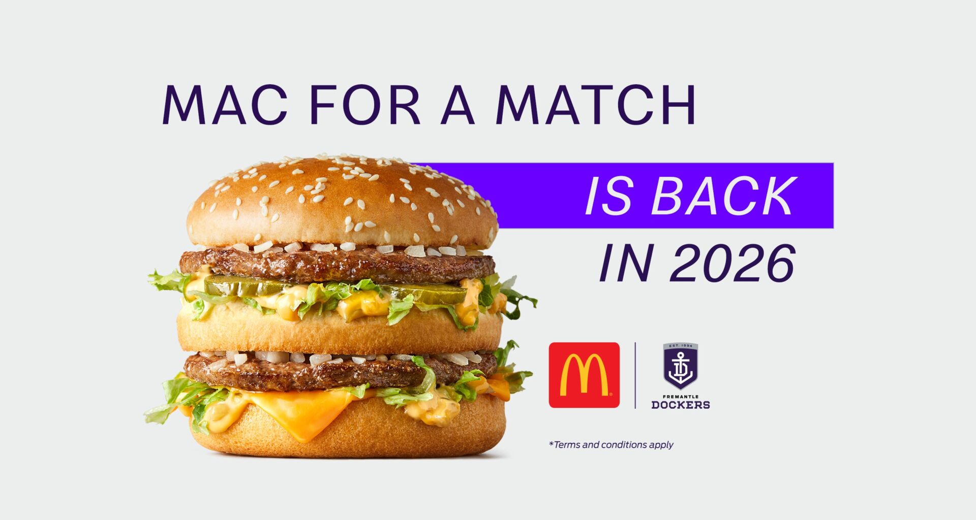 Mac for a Match here for 2026