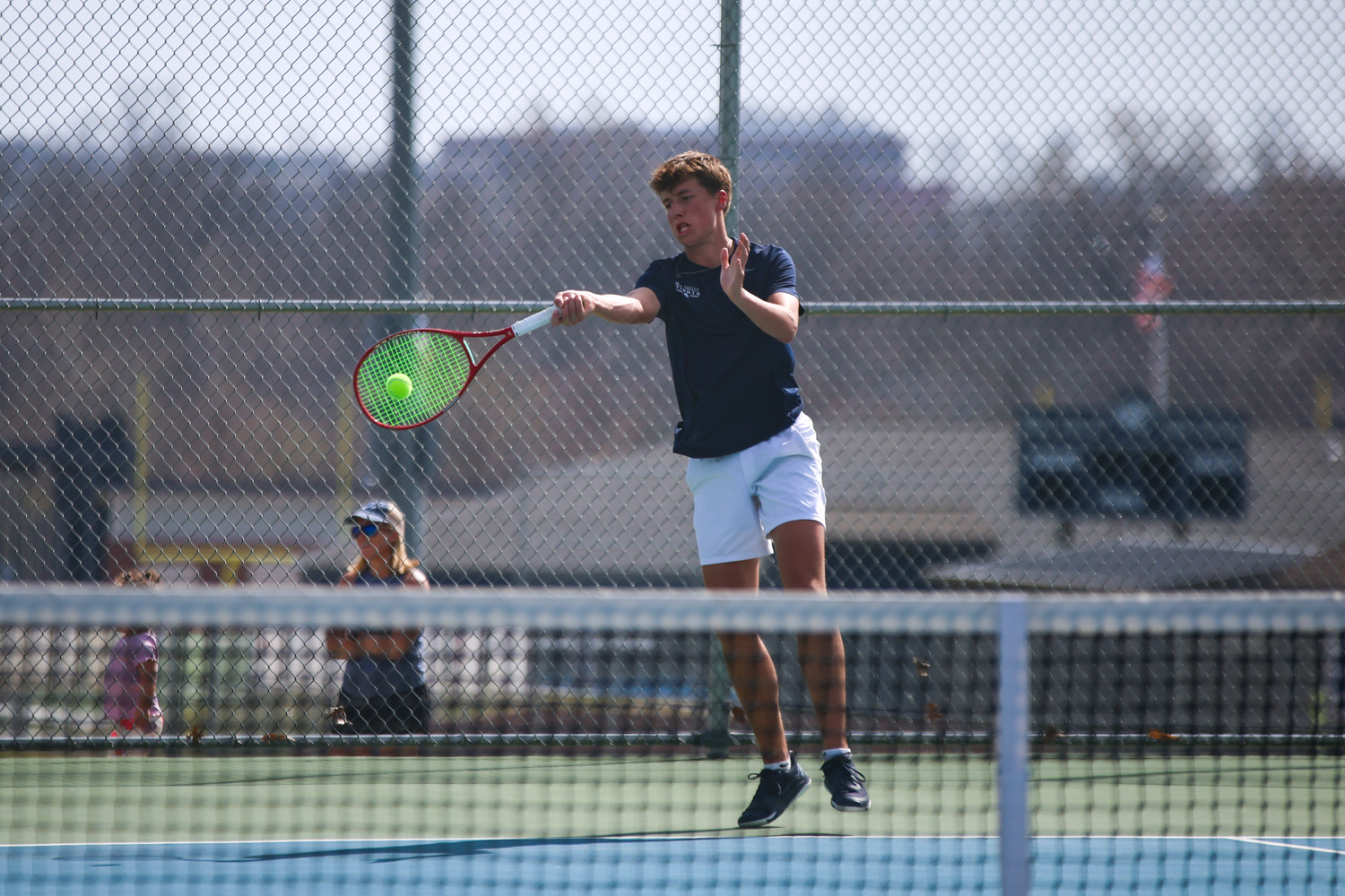 Boys tennis began the season with their first tournament taking place at home – Mill Valley News