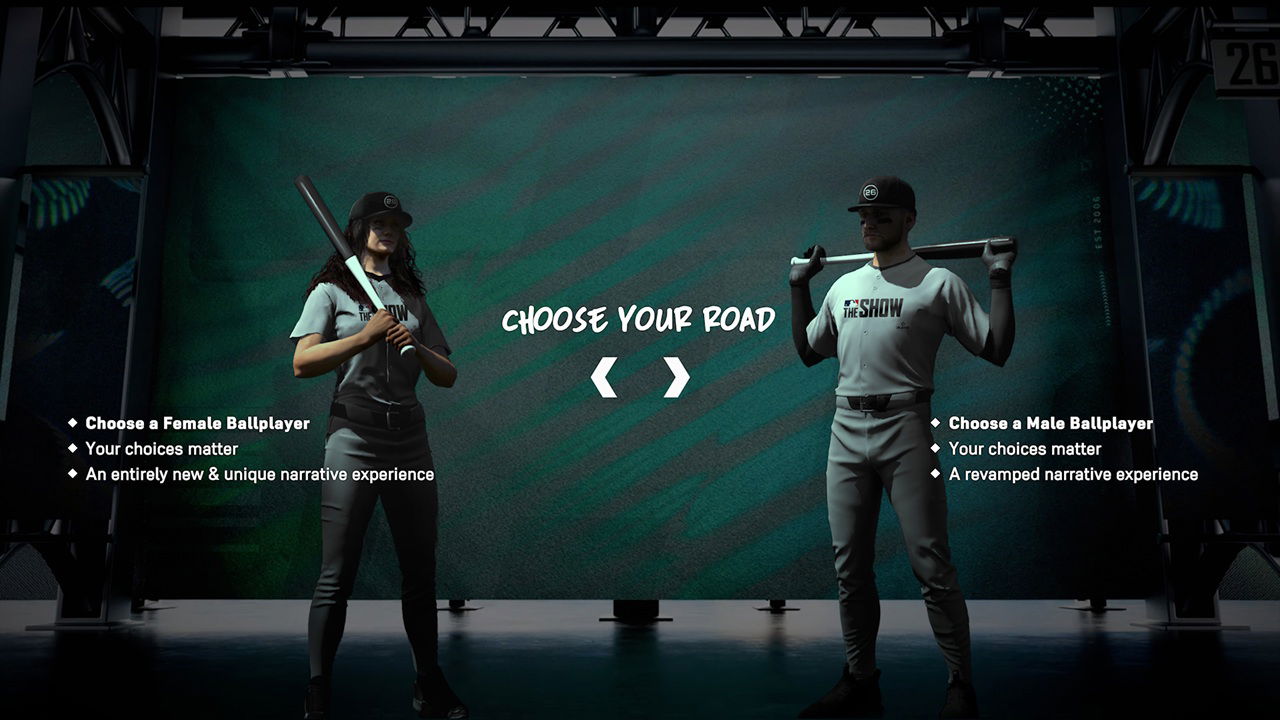 MLB TS26 Gender Choice | The Outerhaven