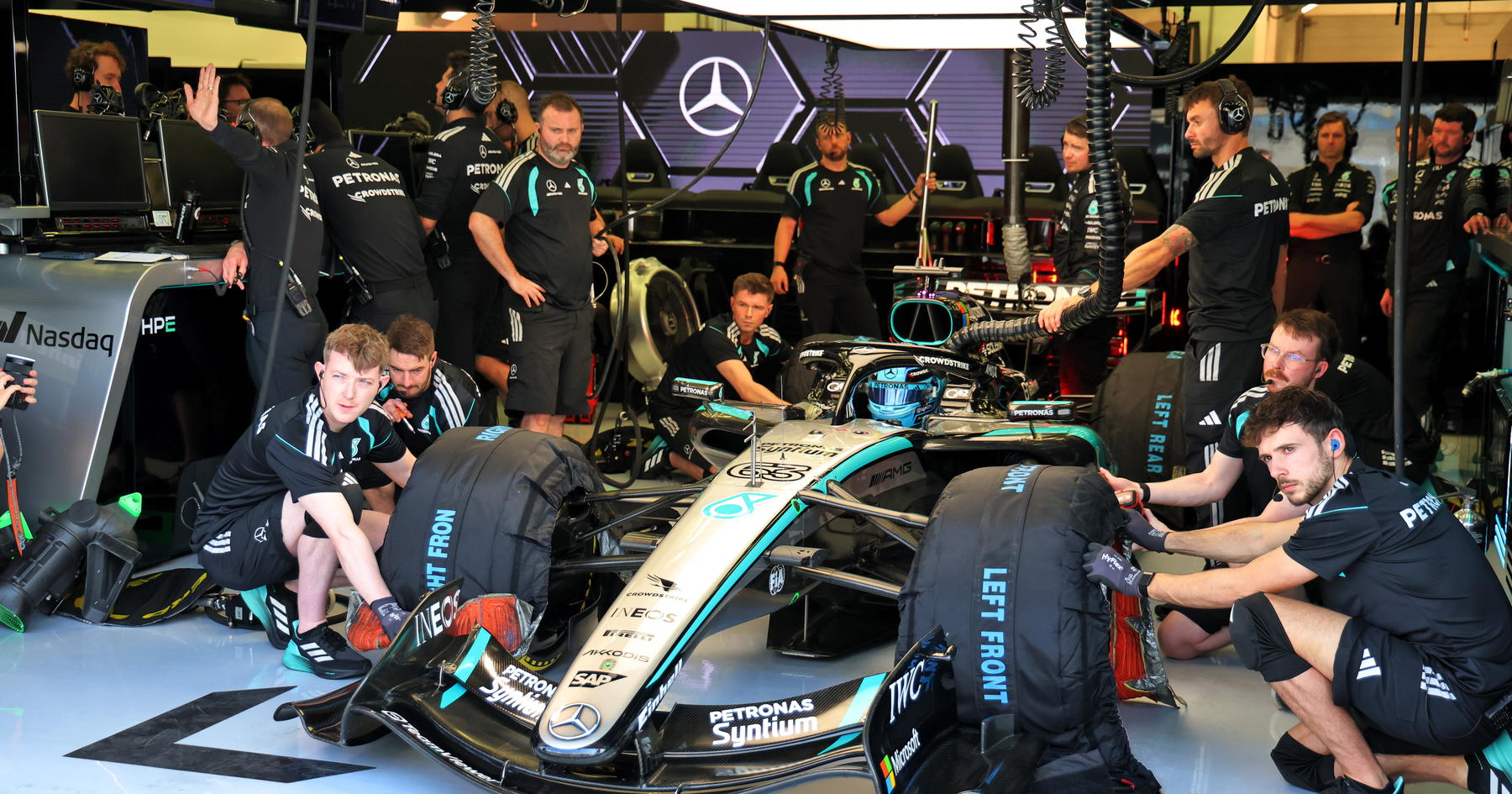 Mercedes issue update on staff stranded by Middle East conflict