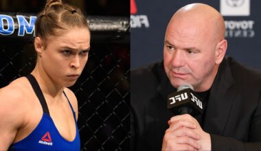 Ronda Rousey and Dana White