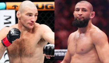 Sean Strickland and Khamzat Chimaev