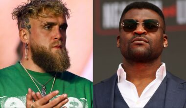 Jake Paul and Francis Ngannou