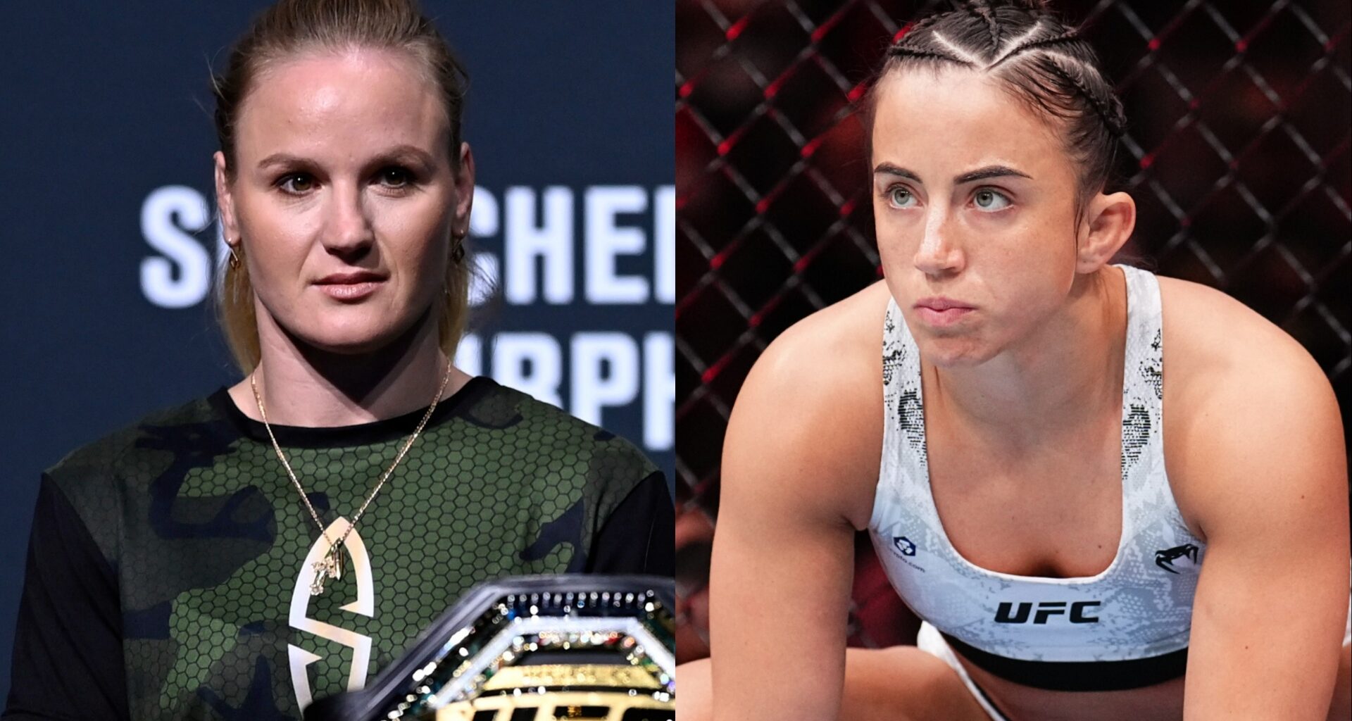 Valentina Shevchenko and Maycee Barber