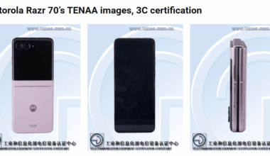 Chinese brand Motorola Razr 70 Foldable Surfaces On Chinese Certification Site As They Attempt To Go After Samsung’s New Flip