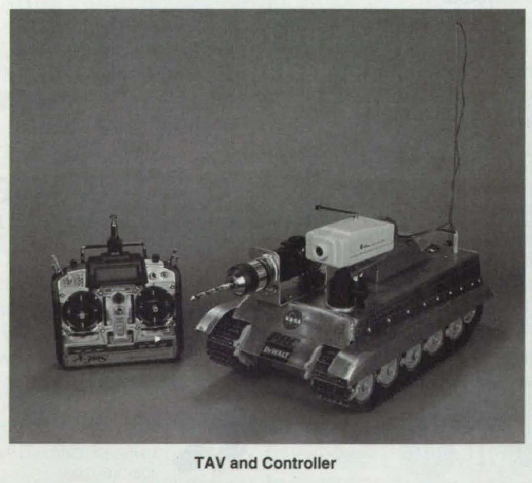 NASA Tire Assault Vehicle BW