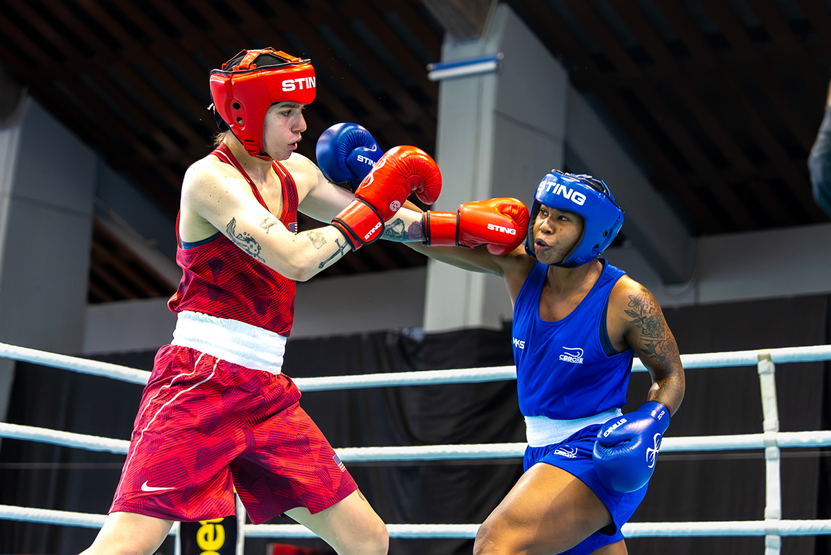Middleweight Naomi Graham won bronze for Team USA. Photo: USA Boxing