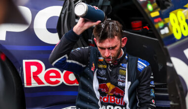 Supercars investigating cool suit mishaps