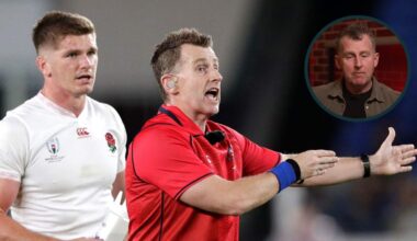 Nigel Owens refereed through the pain in the All Blacks' World Cup defeat to England