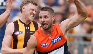 Injury-ravaged Giants pass pain to Hawks in Opening Round win