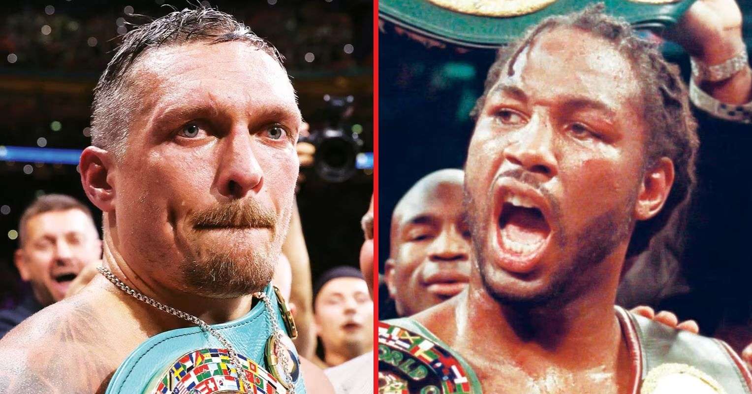 Anthony Joshua predicts Oleksandr Usyk vs prime Lennox Lewis