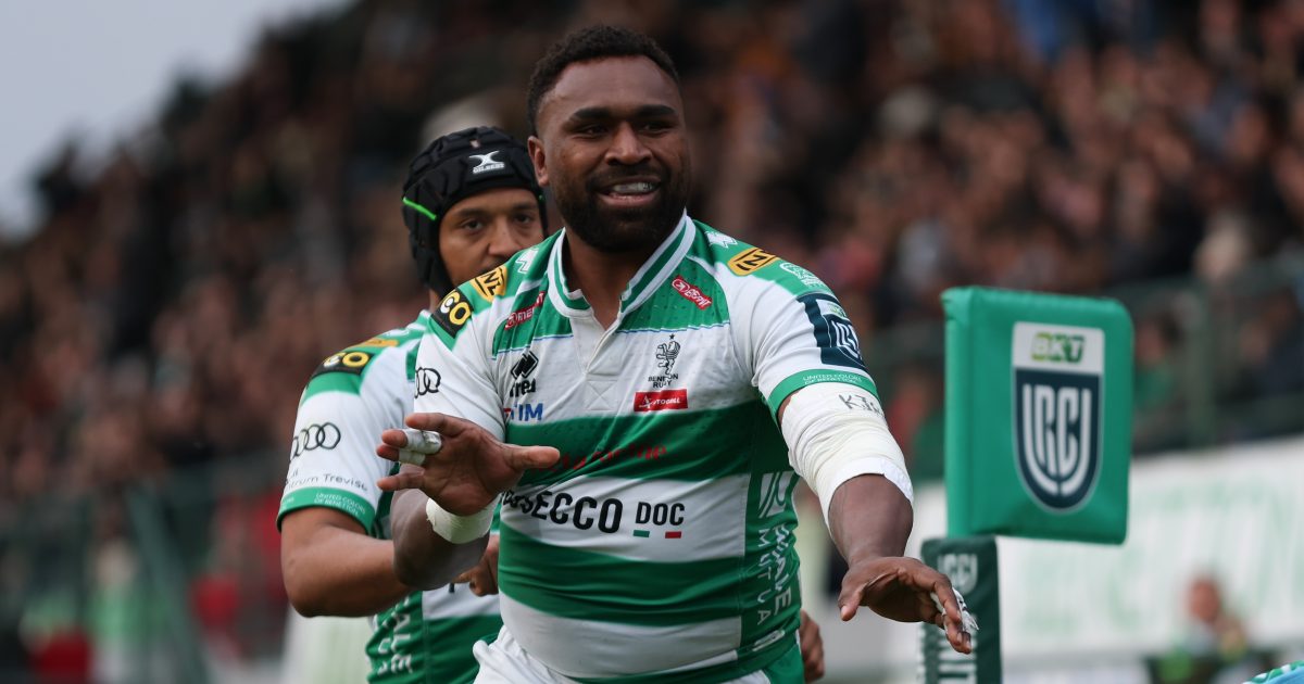 Benetton Rugby retain fans favourite Onisi Ratave in further statement of intent