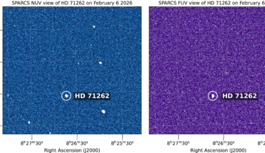 SPARCS CubeSat 'First Light' Images