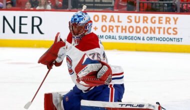 Jakub Dobes named NHL first star of the week after backstopping Montreal Canadiens to three wins