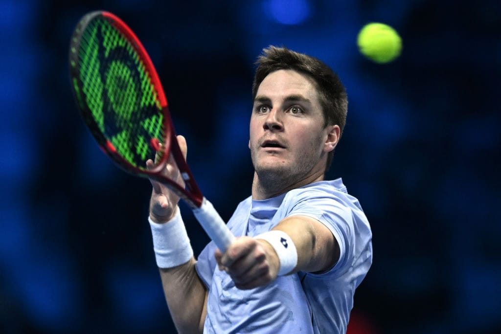 Henry Patten in the 2024 ATP Finals, Turin, Italy