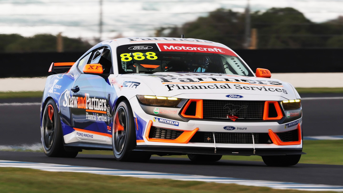 The Hyundai-aligned team running Jack Perkins Ford in Mustang Cup Australia