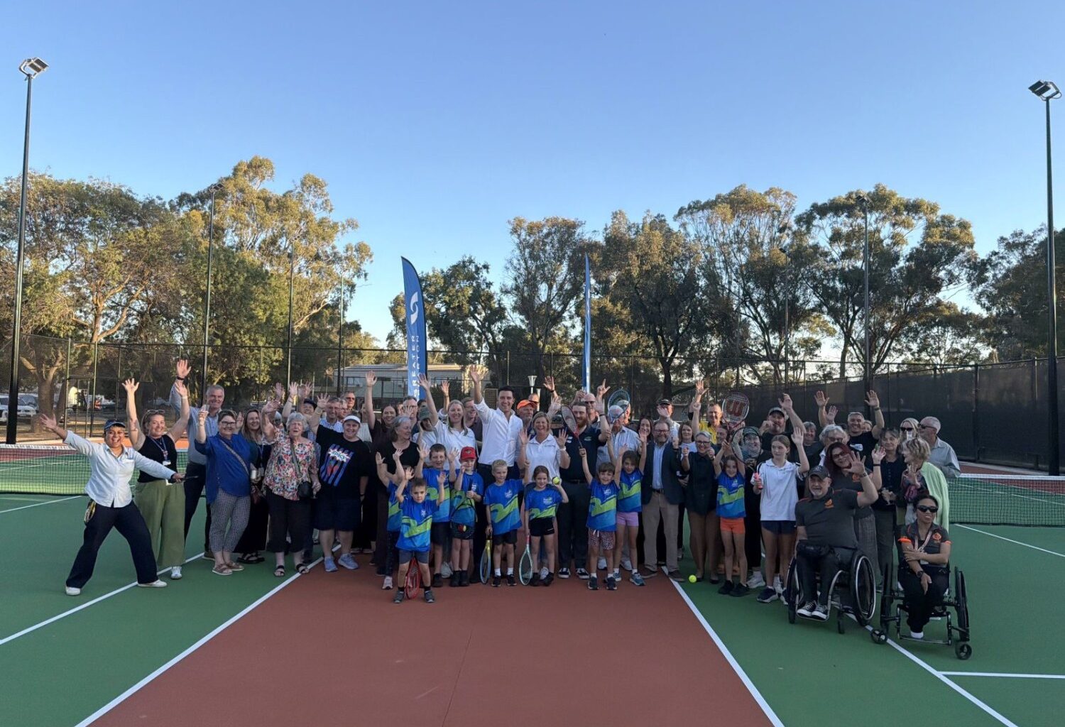 Toolamba Multi-Sport Court Redevelopment officially opened