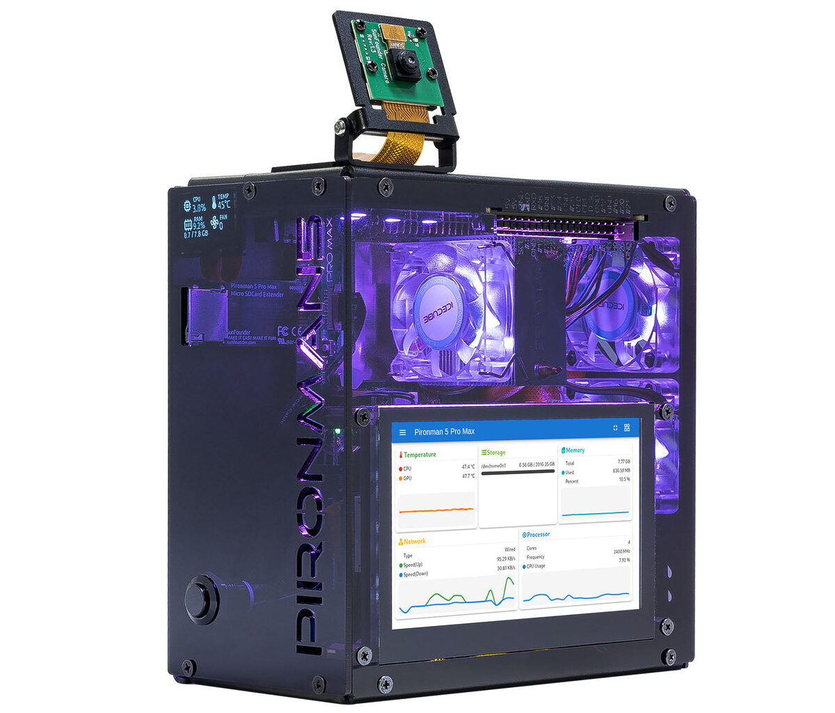 Pironman 5 Pro Max case