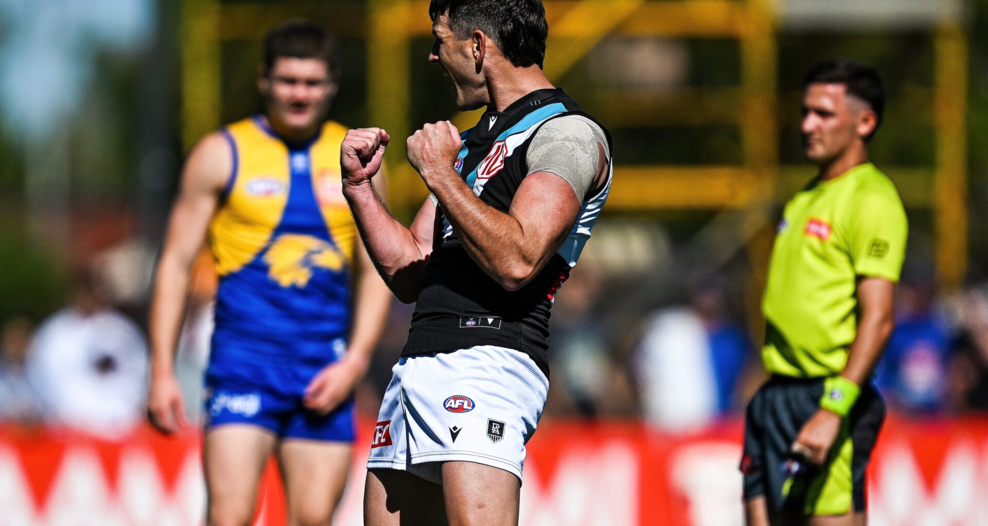 In-demand mid, six-goal forward dominate in Port's demolition of Eagles