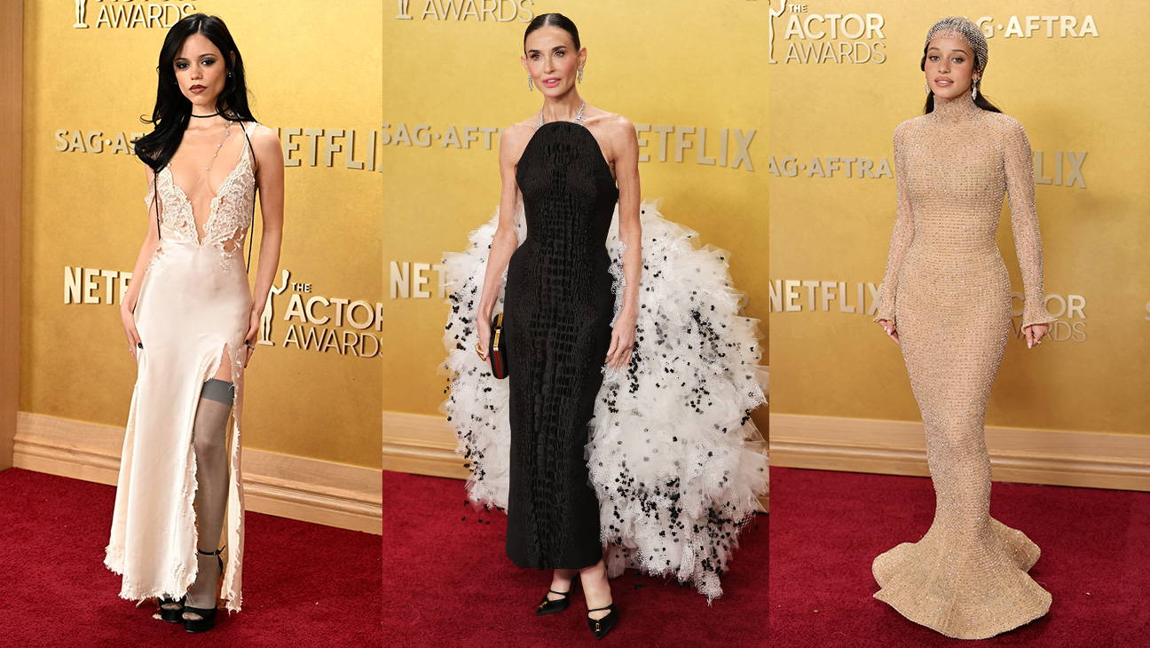 Jenna Ortega Demi Moore and Chase Infiniti